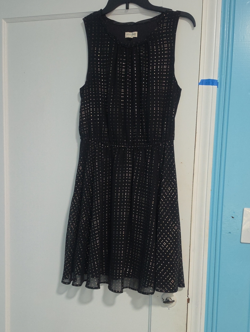 maison Jules Women's Polka Dot Midi Dress Size M Like New